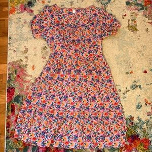 SHEIN NWOT colorful, floral sundress. Never worn.